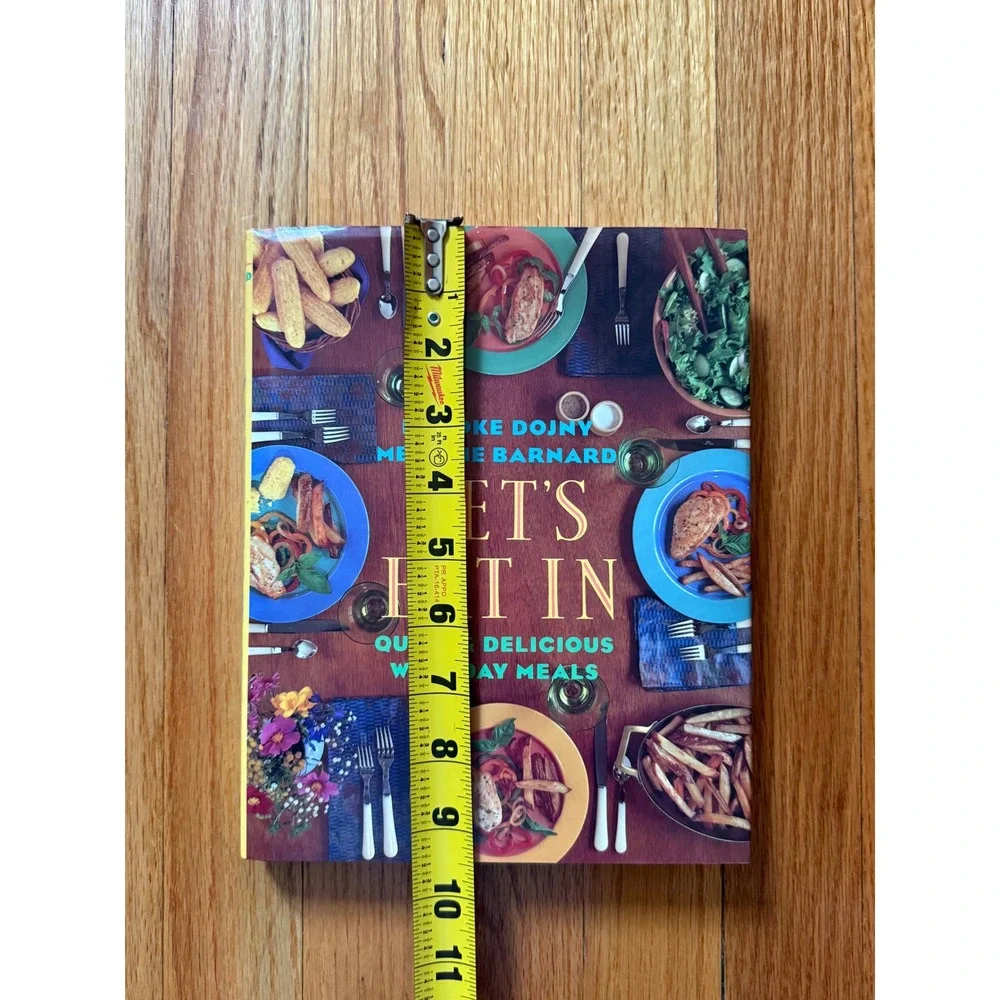 Let's Eat In Cookbook Brooke Dojny Melanie Barnard First Edition 1990 Hardcover